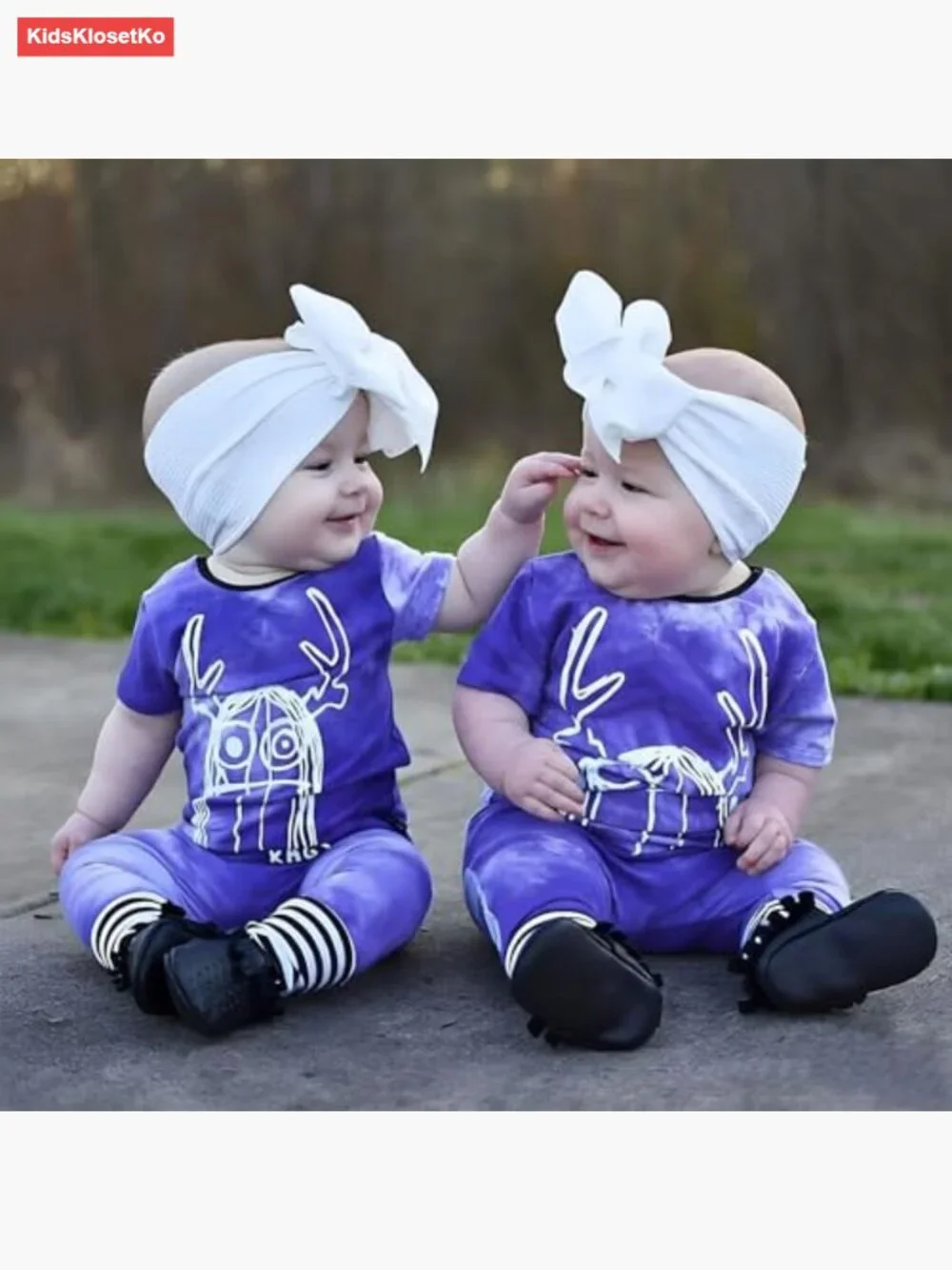 3 Pack Large Bow Elastic Headbands for Baby Girls Photo Prop Party Daily Wear
